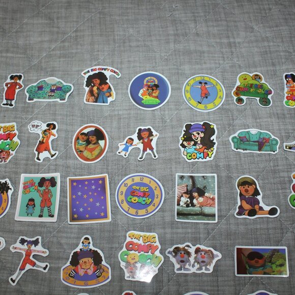 Lot of 50 Glossy The Big Comfy Couch Stickers - Picture 3 of 5